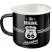 Puodelis ENAMEL ROUTE 66, 360 ml